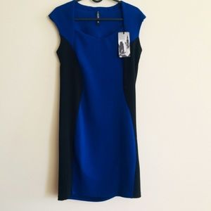 Blue Black Dress